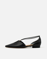 Mimosa Black l ポインテッド パンプス ブラック - HENRI EN VARGO (ヘンリ エン ヴァーゴ)