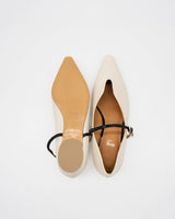 Kate cream メリージェーン ポインテッド パンプス クリーム - HENRI EN VARGO (ヘンリ エン ヴァーゴ) 公式ストア