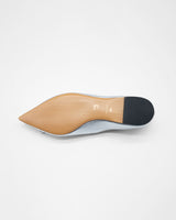 Nadia silver オープントゥリボンパンプス シルバー - HENRI EN VARGO (ヘンリ エン ヴァーゴ) 公式通販