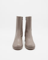 LILI GRAY プラットフォーム ショートブーツ グレー - HENRI EN VARGO (ヘンリ エン ヴァーゴ)