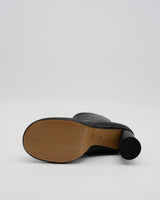 LILI BLACK プラットフォーム ショートブーツ ブラック - HENRI EN VARGO (ヘンリ エン ヴァーゴ)