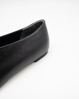 Cattleya black オープントゥ パンプス ブラック - HENRI EN VARGO (ヘンリ エン ヴァーゴ)