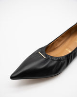 Alyssa black メタル付きバレエシューズ ブラック - HENRI EN VARGO (ヘンリ エン ヴァーゴ) 靴 通販