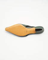 Yves green スリングバックパンプス グリーン - HENRI EN VARGO (ヘンリ エン ヴァーゴ) 公式通販