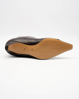 Carme dark brown ミドル丈ブーツ ダークブラウン - HENRI EN VARGO (ヘンリ エン ヴァーゴ) 公式通販