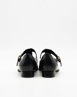 Greta black スクエアトゥ Tストラップシューズ ブラック - HENRI EN VARGO (ヘンリ エン ヴァーゴ) 公式通販