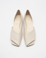 Janet ivory オープントゥパンプス アイボリー - HENRI EN VARGO (ヘンリ エン ヴァーゴ) 公式通販