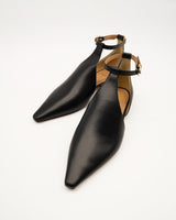 Lucile black Tストラップパンプス ブラック - HENRI EN VARGO (ヘンリ エン ヴァーゴ) 公式通販