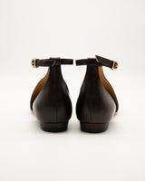 Lucile dark brown Tストラップパンプス ダークブラウン - HENRI EN VARGO (ヘンリ エン ヴァーゴ) 公式通販