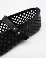 Mathilde black パンチング バレエシューズ ブラック - HENRI EN VARGO (ヘンリ エン ヴァーゴ) 公式通販