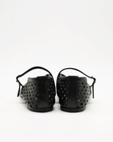 Mathilde black パンチング バレエシューズ ブラック - HENRI EN VARGO (ヘンリ エン ヴァーゴ) 公式通販