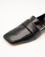 Maya black スクエアトゥ ローファー ブラック - HENRI EN VARGO (ヘンリ エン ヴァーゴ) 公式通販