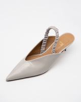 Shirley gray バックストラップパンプス グレー - HENRI EN VARGO (ヘンリ エン ヴァーゴ) 公式通販