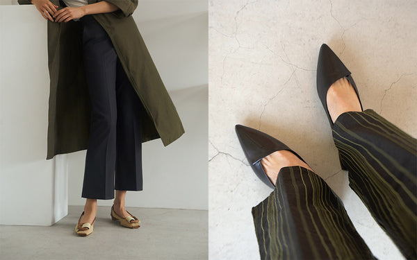 Flat shoes for the new season