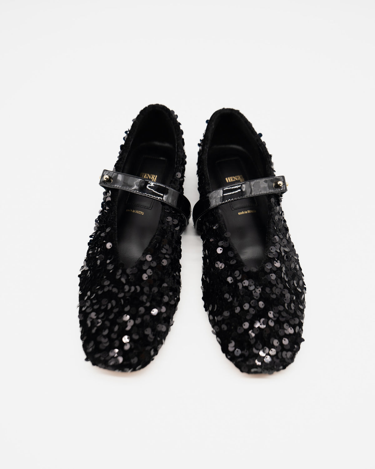 靴 HENRI EN VARGO    CATTLEYA BLACK Cattleya black オープントゥ パンプス ブラック - HENRI EN