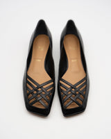 Frances silver メッシュフラットパンプス シルバー - HENRI EN VARGO (ヘンリ エン ヴァーゴ) 公式通販