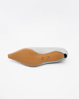 Heren black メタル付きパンプス アイスグレー - HENRI EN VARGO (ヘンリ エン ヴァーゴ) 公式通販