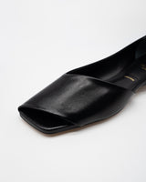 Janet black オープントゥパンプス ブラック - HENRI EN VARGO (ヘンリ エン ヴァーゴ) 公式通販