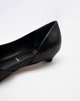 Janet black オープントゥパンプス ブラック - HENRI EN VARGO (ヘンリ エン ヴァーゴ) 公式通販