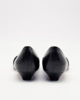 Janet black オープントゥパンプス ブラック - HENRI EN VARGO (ヘンリ エン ヴァーゴ) 公式通販