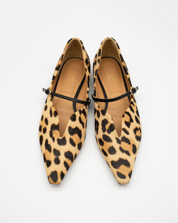 Kate leopard メリージェーン ポインテッド パンプス レオパード - HENRI EN VARGO (ヘンリ エン ヴァーゴ) 公式通販