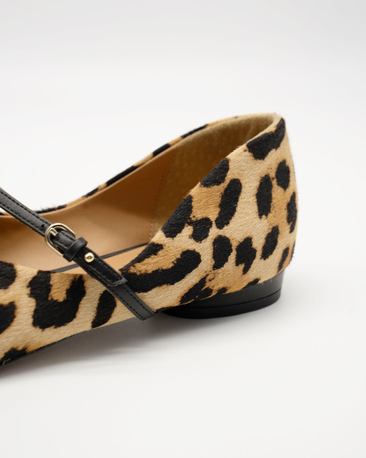 30年前　エレベーテッド メリージェーン　ハート　ヴィヴィアン レオパード Kate leopard メリージェーン ポインテッド パンプス レオパード