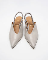 Shirley gray バックストラップパンプス グレー - HENRI EN VARGO (ヘンリ エン ヴァーゴ) 公式通販